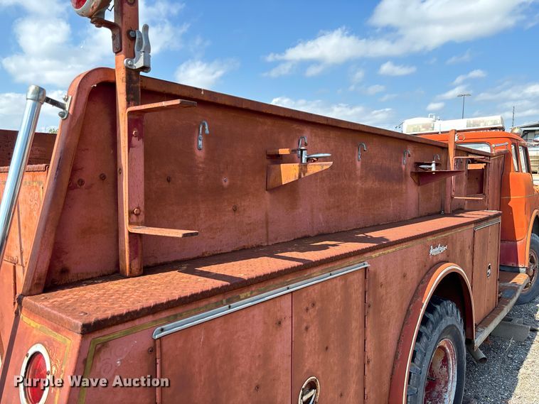 image for item EV3115 1959 Ford C-1000 pumper fire truck