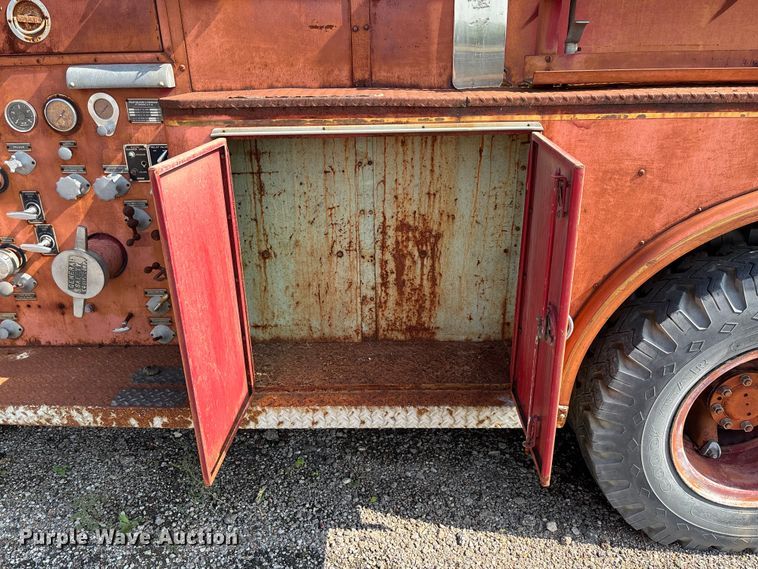 image for item EV3115 1959 Ford C-1000 pumper fire truck