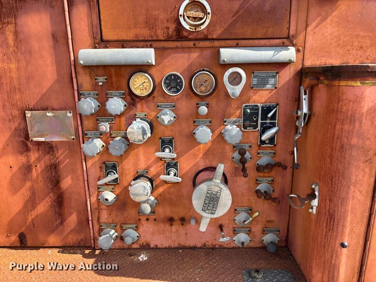 image for item EV3115 1959 Ford C-1000 pumper fire truck