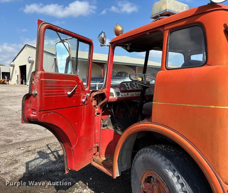 image for item EV3115 1959 Ford C-1000 pumper fire truck