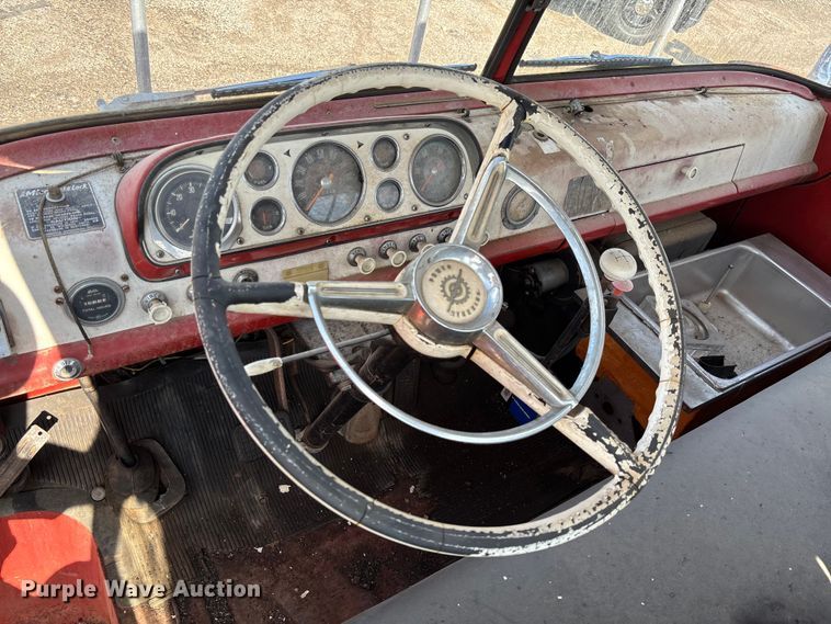 image for item EV3115 1959 Ford C-1000 pumper fire truck