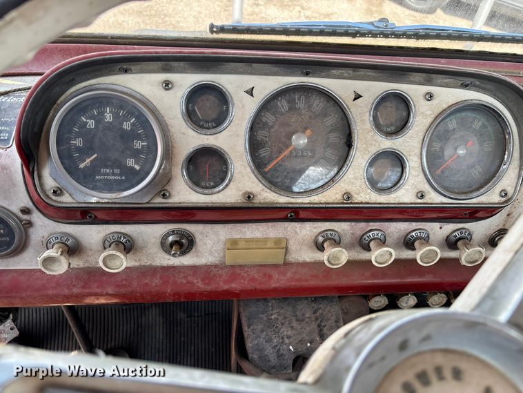 image for item EV3115 1959 Ford C-1000 pumper fire truck