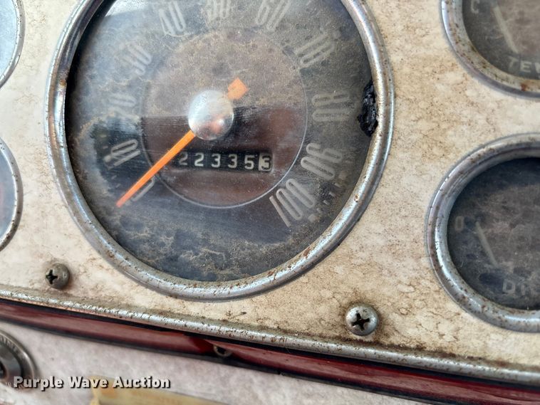 image for item EV3115 1959 Ford C-1000 pumper fire truck