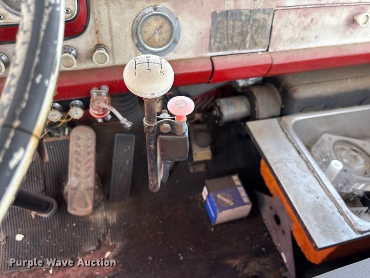 image for item EV3115 1959 Ford C-1000 pumper fire truck