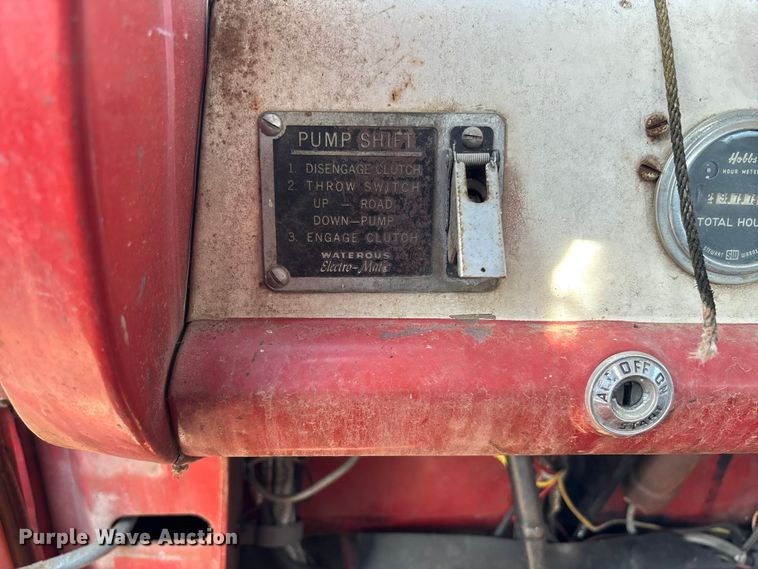 image for item EV3115 1959 Ford C-1000 pumper fire truck