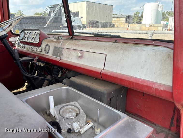 image for item EV3115 1959 Ford C-1000 pumper fire truck