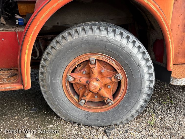 image for item EV3115 1959 Ford C-1000 pumper fire truck