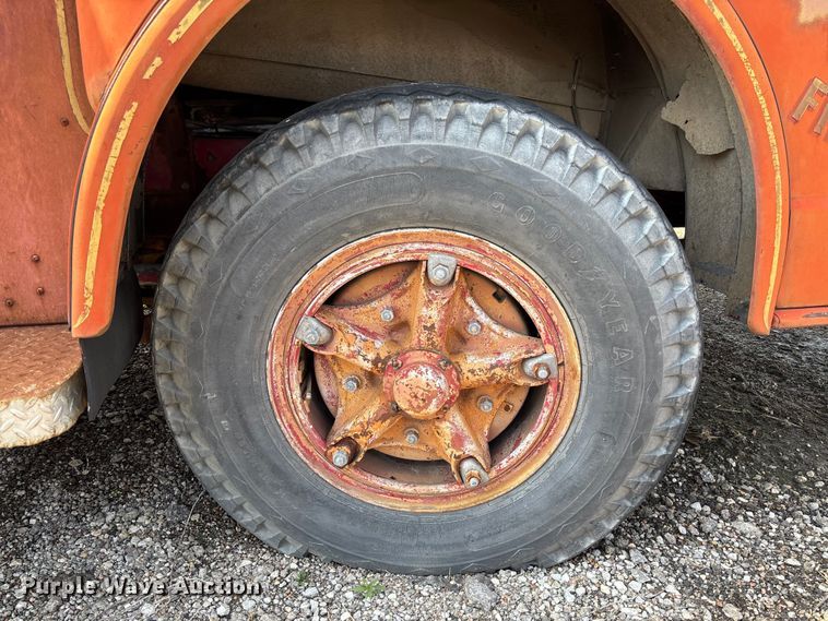 image for item EV3115 1959 Ford C-1000 pumper fire truck