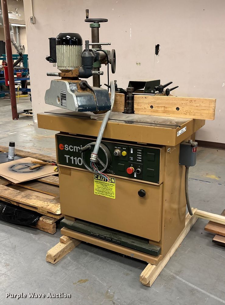 image for item EV3139 SCMI T110 spindle shaper