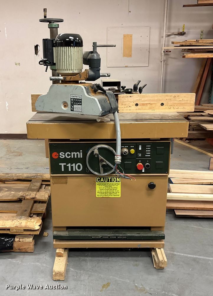 image for item EV3139 SCMI T110 spindle shaper