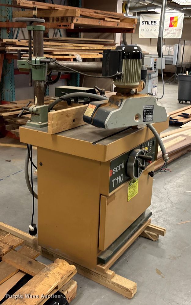 image for item EV3139 SCMI T110 spindle shaper