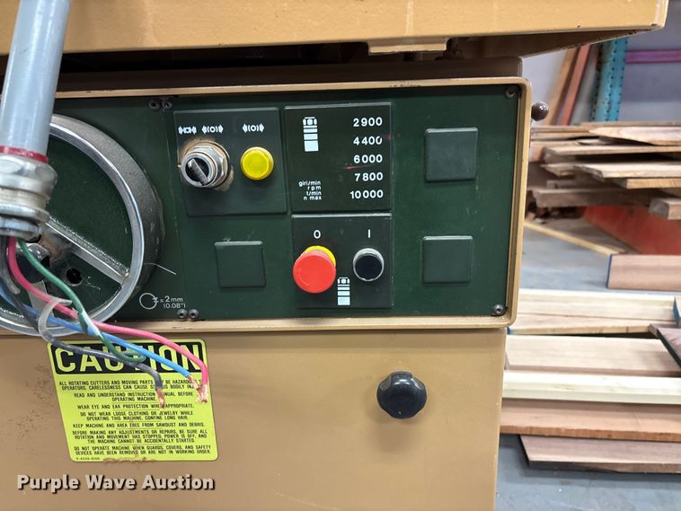 image for item EV3139 SCMI T110 spindle shaper