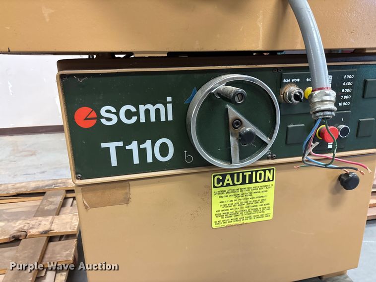 image for item EV3139 SCMI T110 spindle shaper