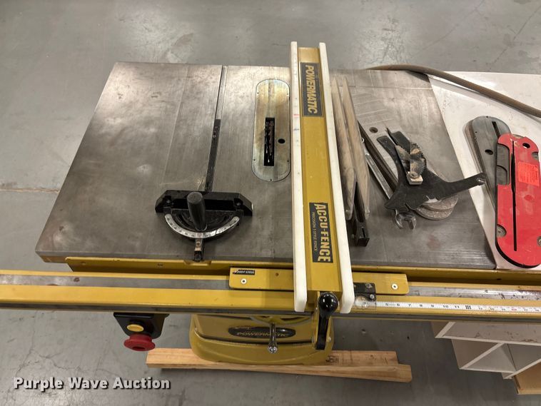 image for item EV3141 Powermatic 2000 table saw