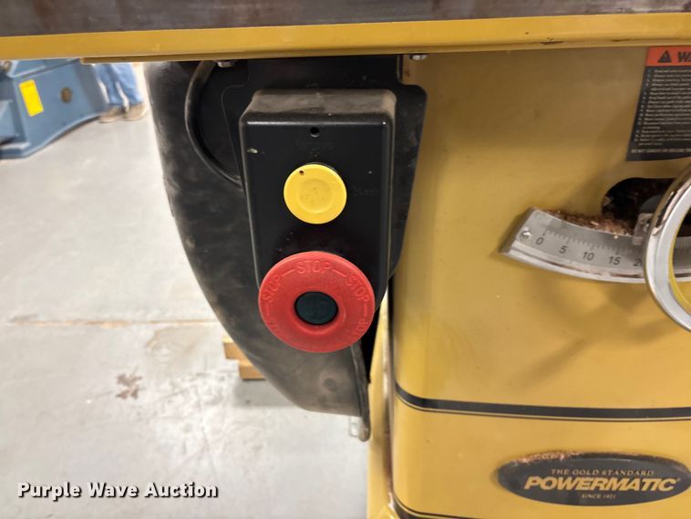 image for item EV3141 Powermatic 2000 table saw