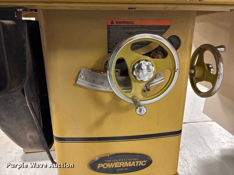 image for item EV3141 Powermatic 2000 table saw