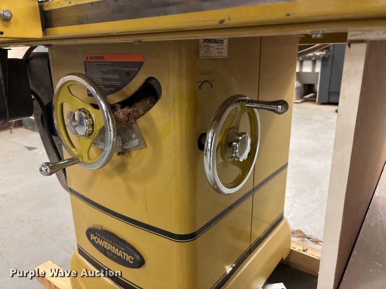 image for item EV3141 Powermatic 2000 table saw