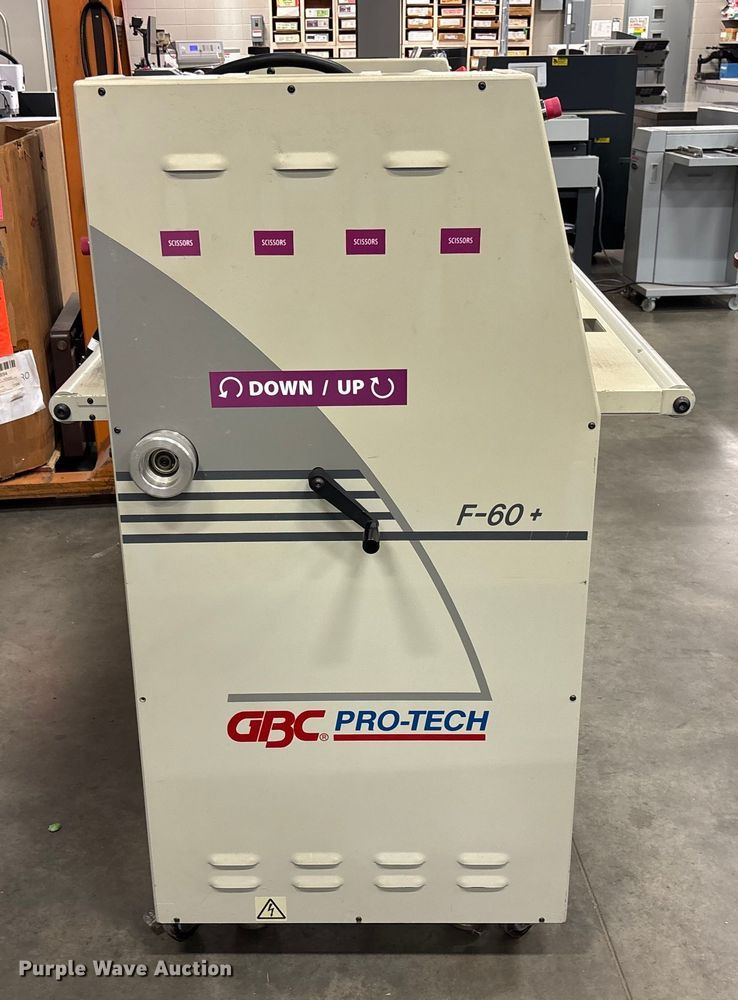 image for item EV3143 GBC Pro-Tech F60+ laminator