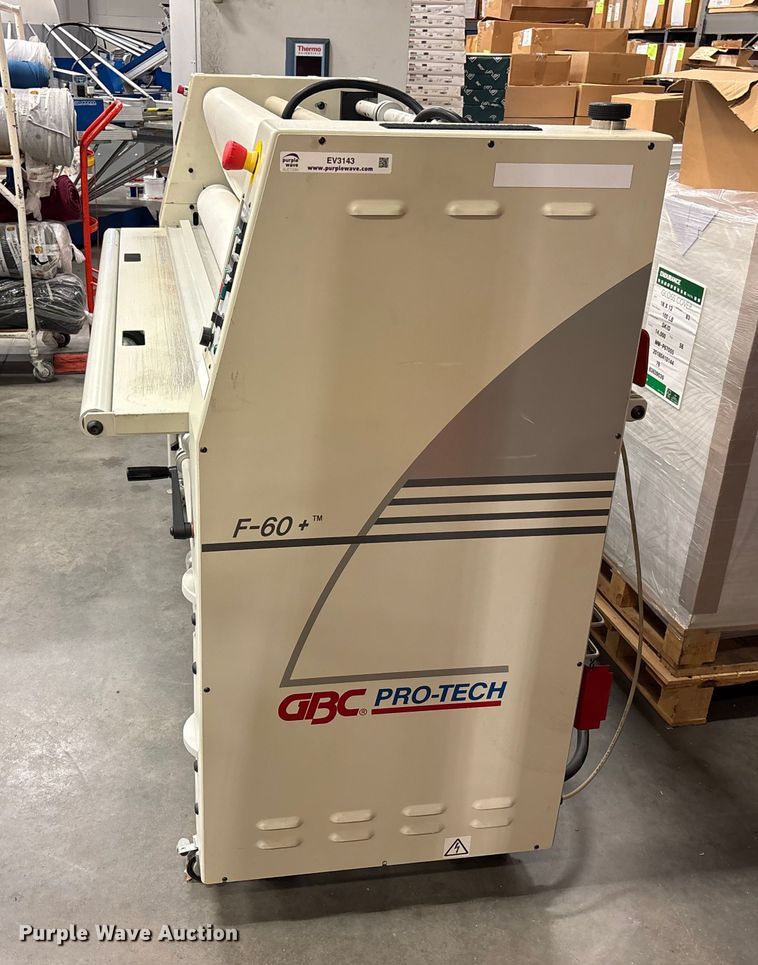 image for item EV3143 GBC Pro-Tech F60+ laminator