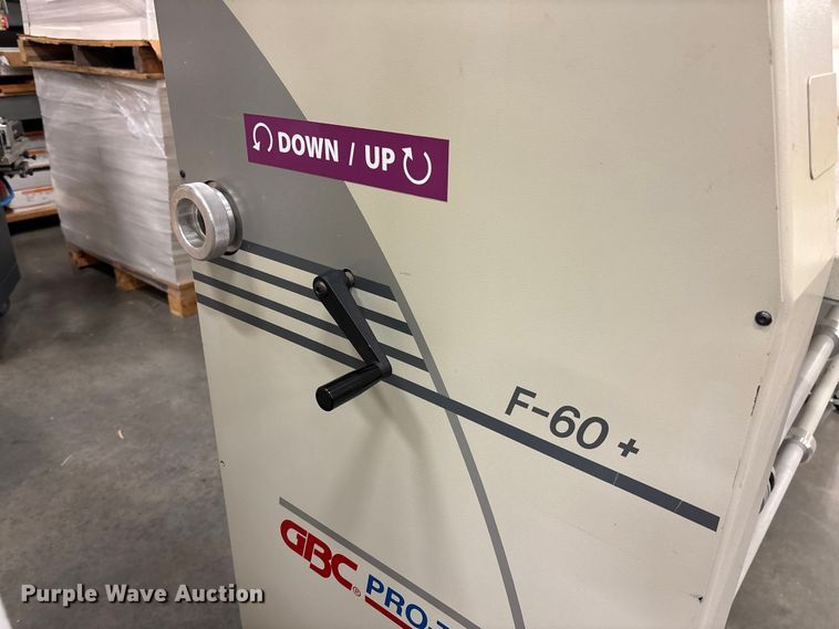 image for item EV3143 GBC Pro-Tech F60+ laminator