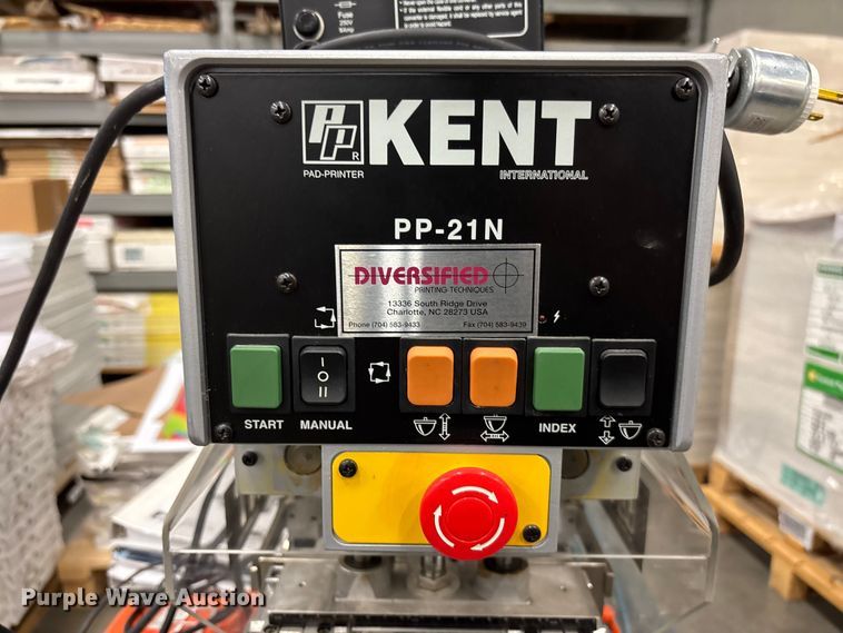 image for item EV3145 Kent PP-21NC-2S pad printer