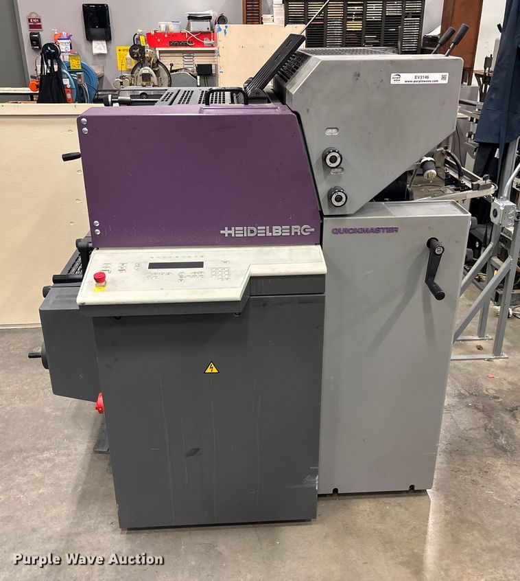 image for item EV3146 Heidelberg QM 46-2 printing press