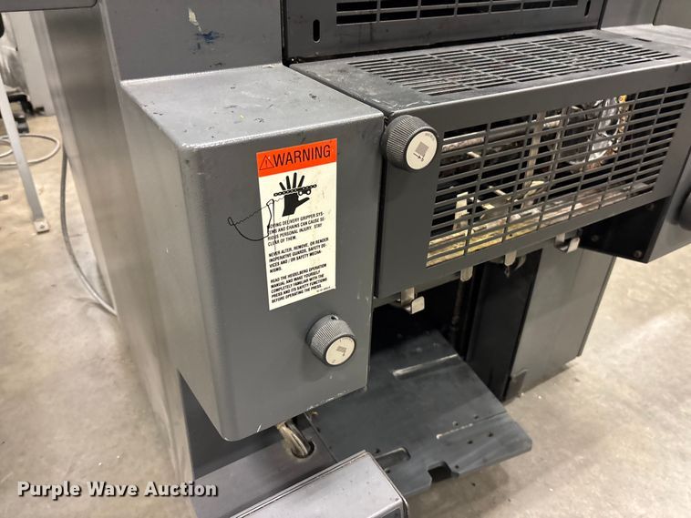 image for item EV3146 Heidelberg QM 46-2 printing press