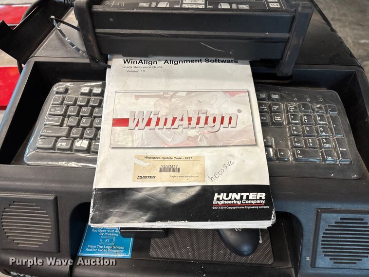 image for item EV3153 Hunter S811 alignment machine