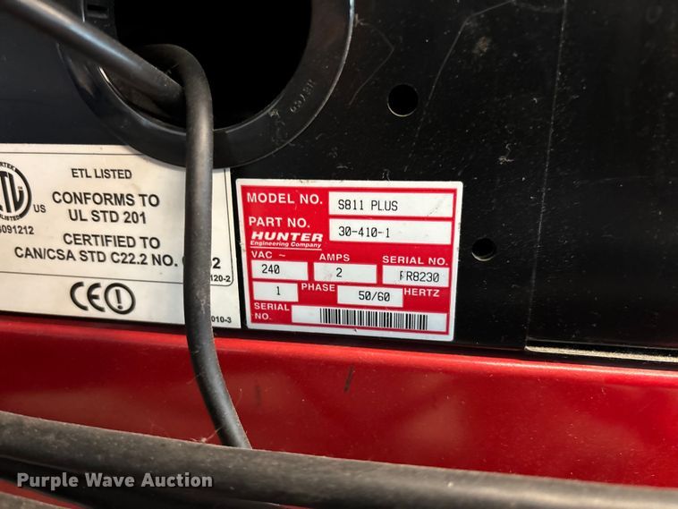 image for item EV3153 Hunter S811 alignment machine