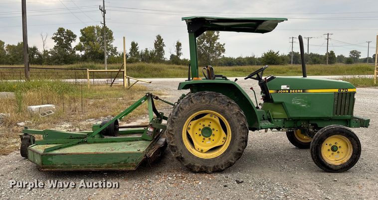 image for item EV3162 1998 John Deere 870 tractor