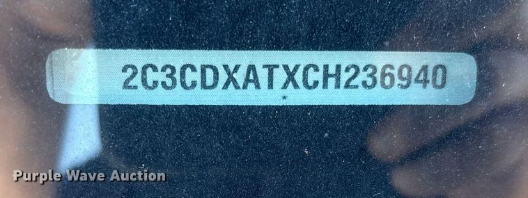 image for item EV3211 2012 Dodge Charger Police 