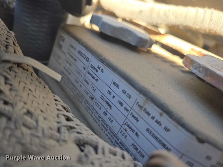 image for item EV5404 2007 Ford F750 crane truck