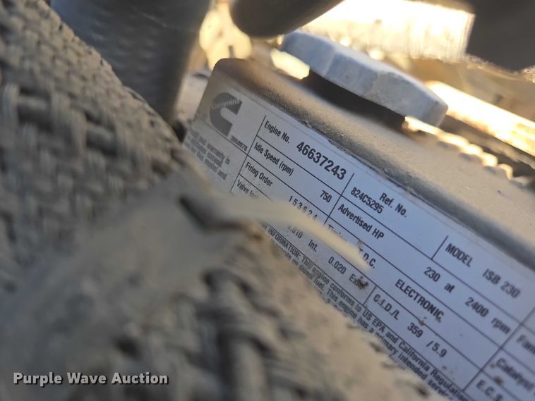 image for item EV5404 2007 Ford F750 crane truck