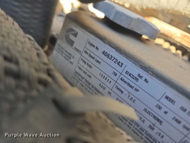 image for item EV5404 2007 Ford F750 crane truck