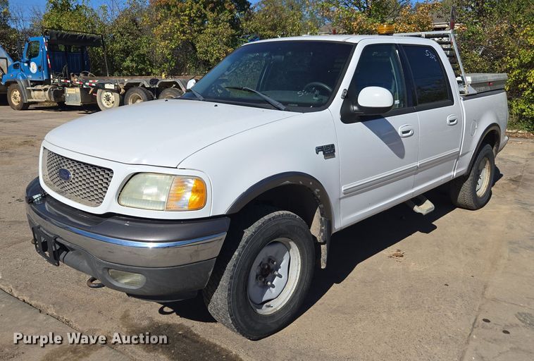 image for item EV5408 2002 Ford F150 SuperCab pickup truck