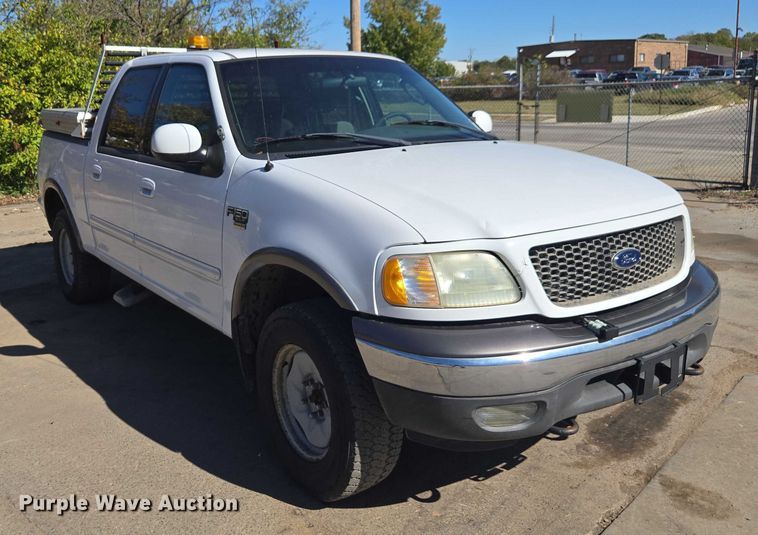 image for item EV5408 2002 Ford F150 SuperCab pickup truck