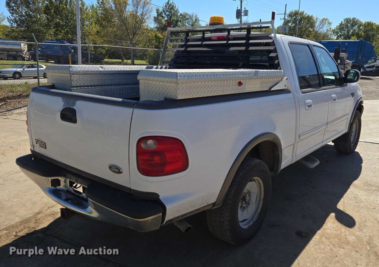 image for item EV5408 2002 Ford F150 SuperCab pickup truck