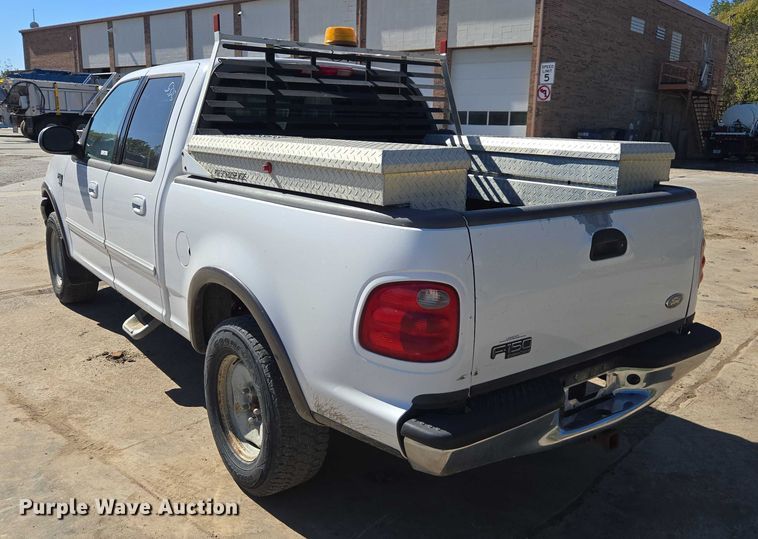 image for item EV5408 2002 Ford F150 SuperCab pickup truck