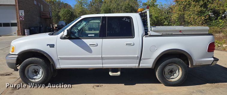 image for item EV5408 2002 Ford F150 SuperCab pickup truck