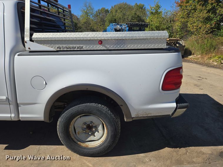 image for item EV5408 2002 Ford F150 SuperCab pickup truck