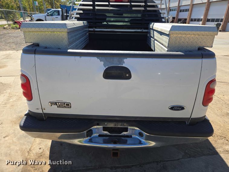 image for item EV5408 2002 Ford F150 SuperCab pickup truck