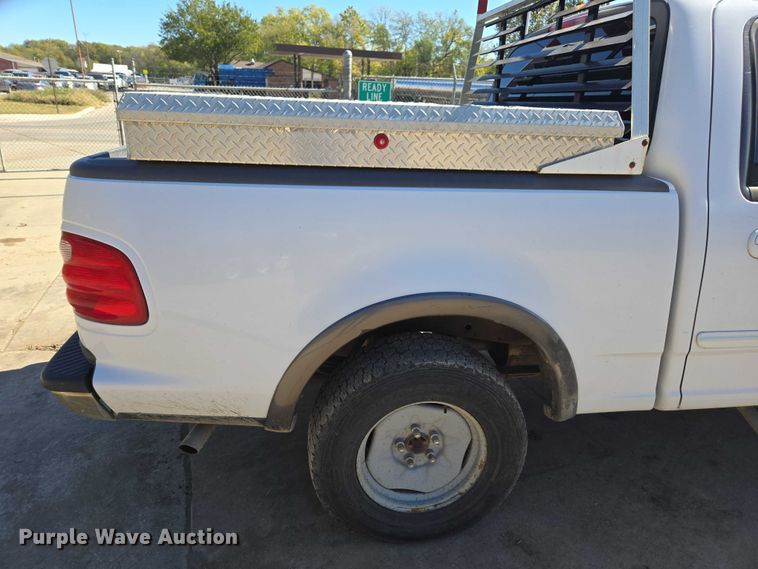 image for item EV5408 2002 Ford F150 SuperCab pickup truck