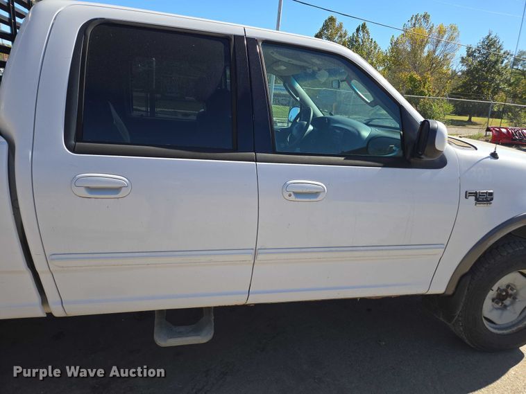 image for item EV5408 2002 Ford F150 SuperCab pickup truck