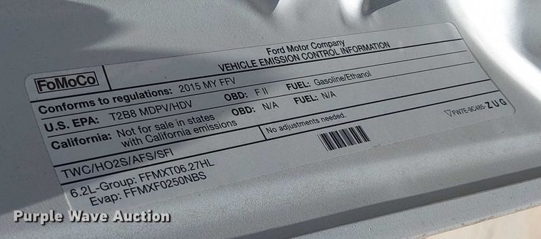 image for item EV5413 2015 Ford F350 pickup truck