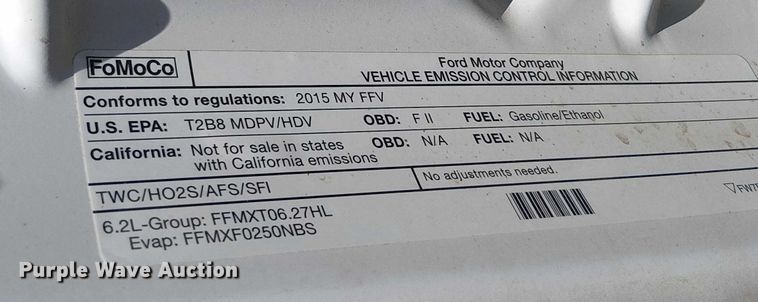 image for item EV5416 2015 Ford F350 pickup truck