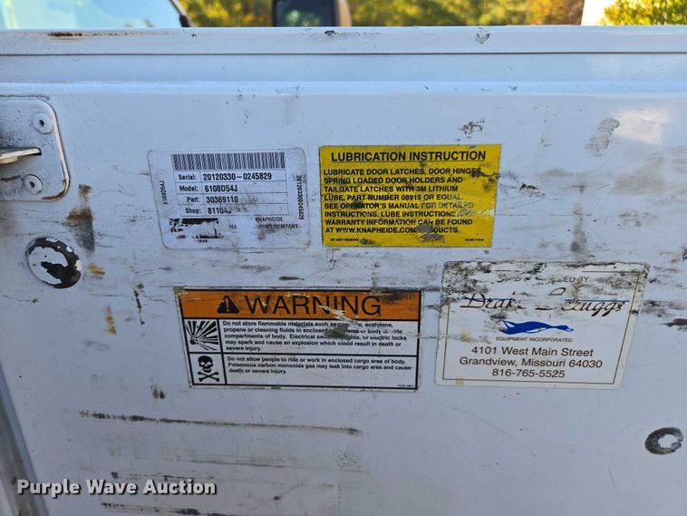 image for item EV5419 2012 Ford F550 bucket truck