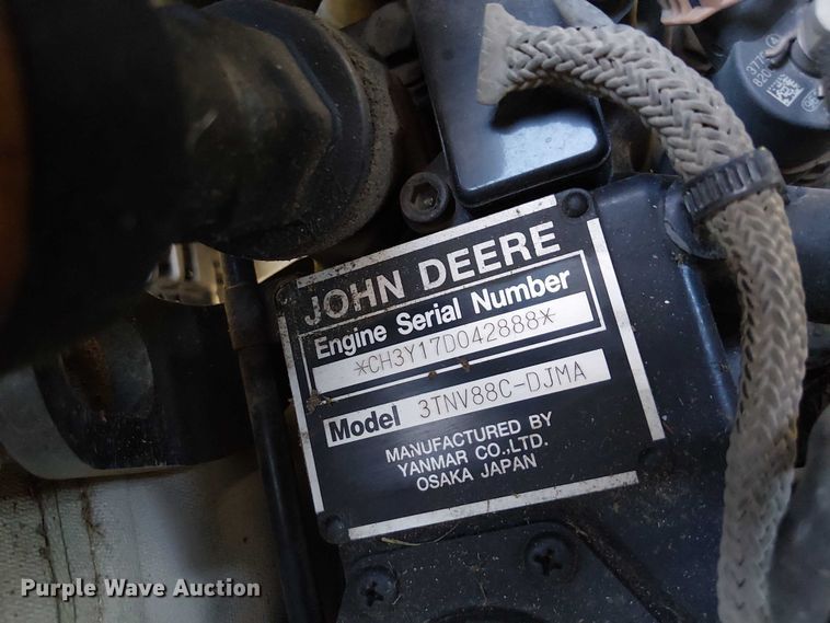 image for item EV5421 John Deere 1570 lawn mower