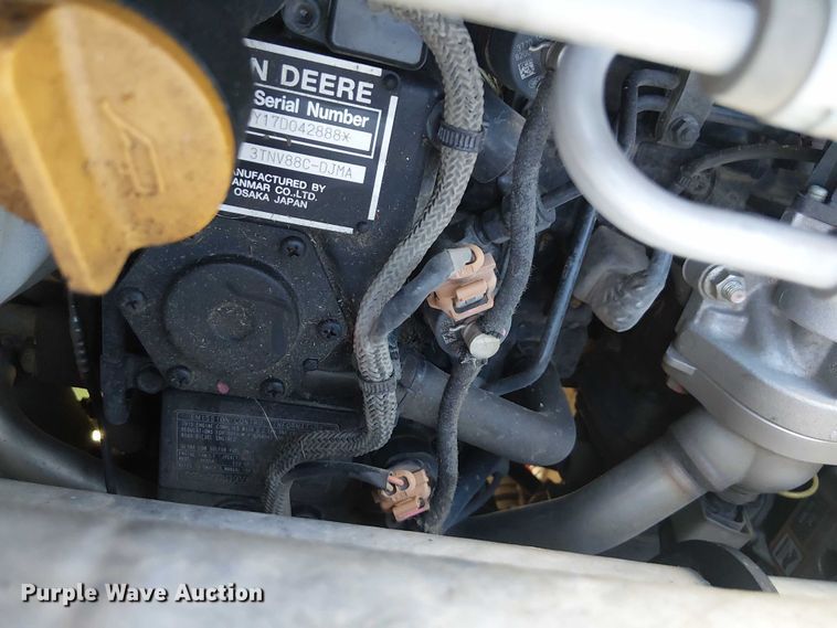 image for item EV5421 John Deere 1570 lawn mower