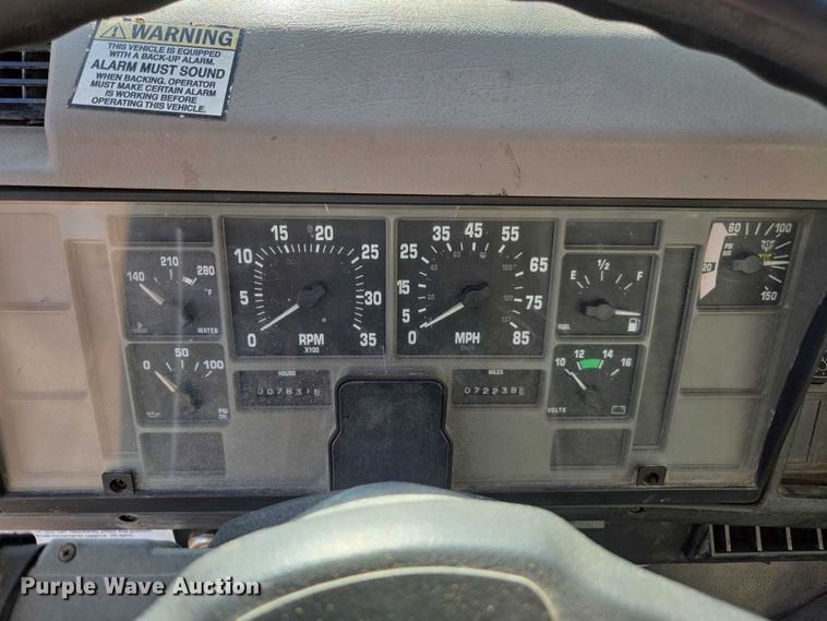 image for item EV5423 2002 International 4900 dump truck