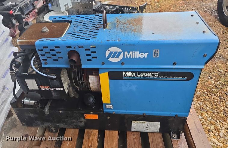 image for item EV5424 Miller Legend welder/generator